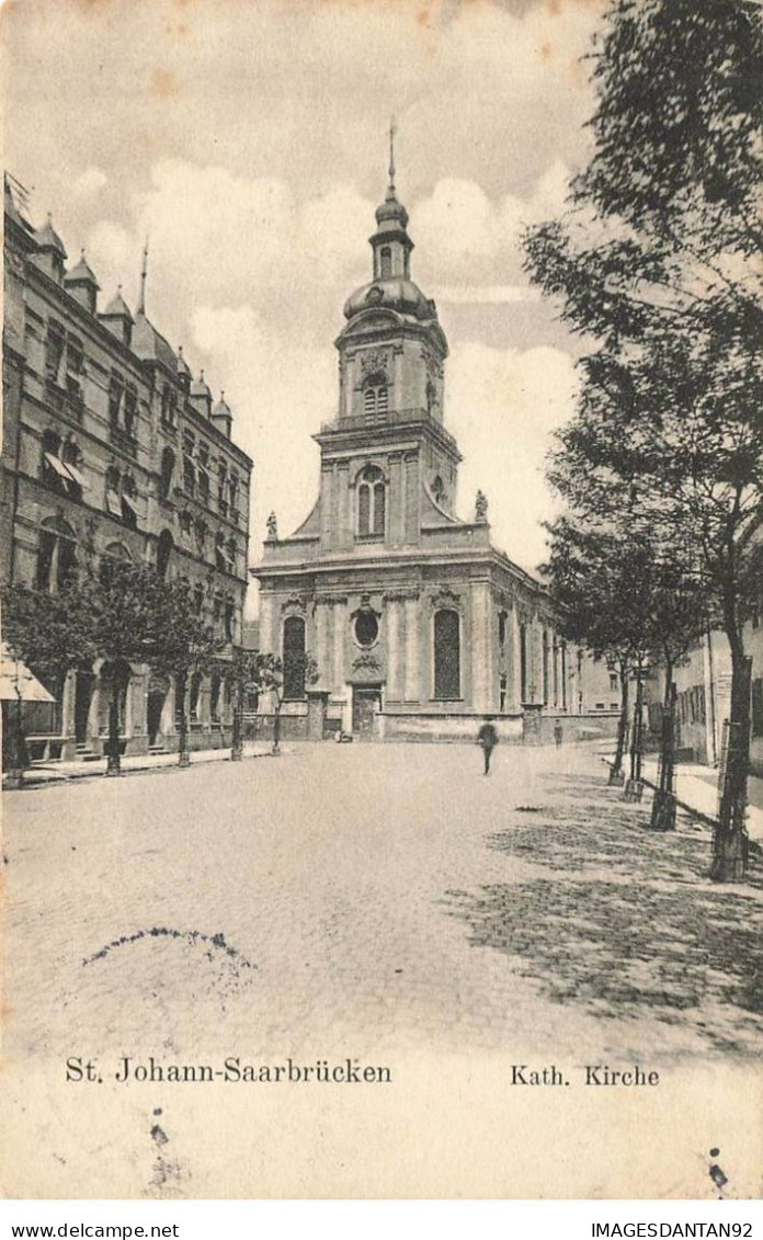 ALLEMAGNE #MK35907 ST JOHANN SAARBRUCKEN KATCH KIRCHE - Saarbruecken