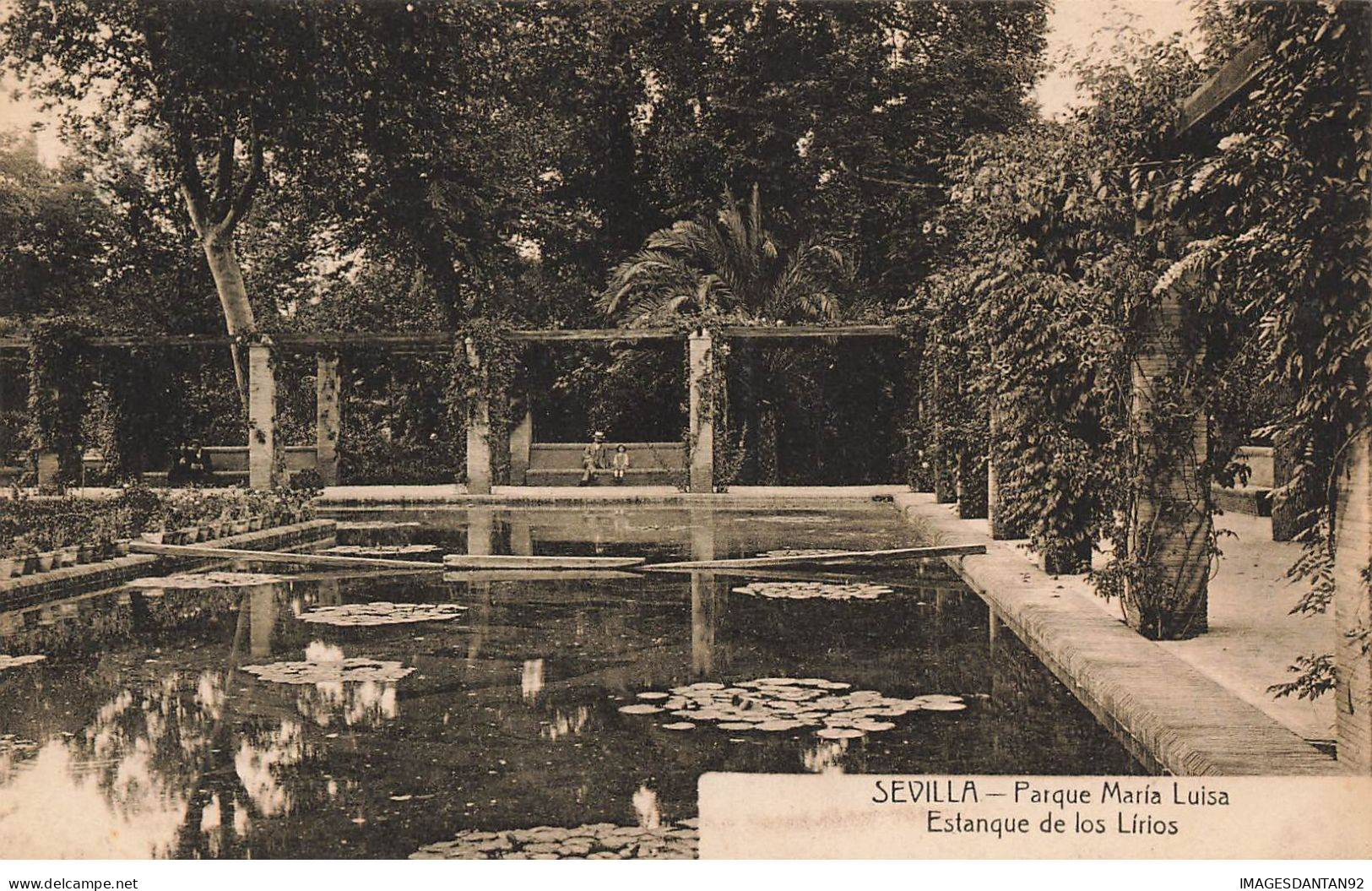 ESPAGNE #AS31658 SEVILLA PARQUE MARIA LUISA ESTANQUE DE LOS LIRIOS - Sevilla