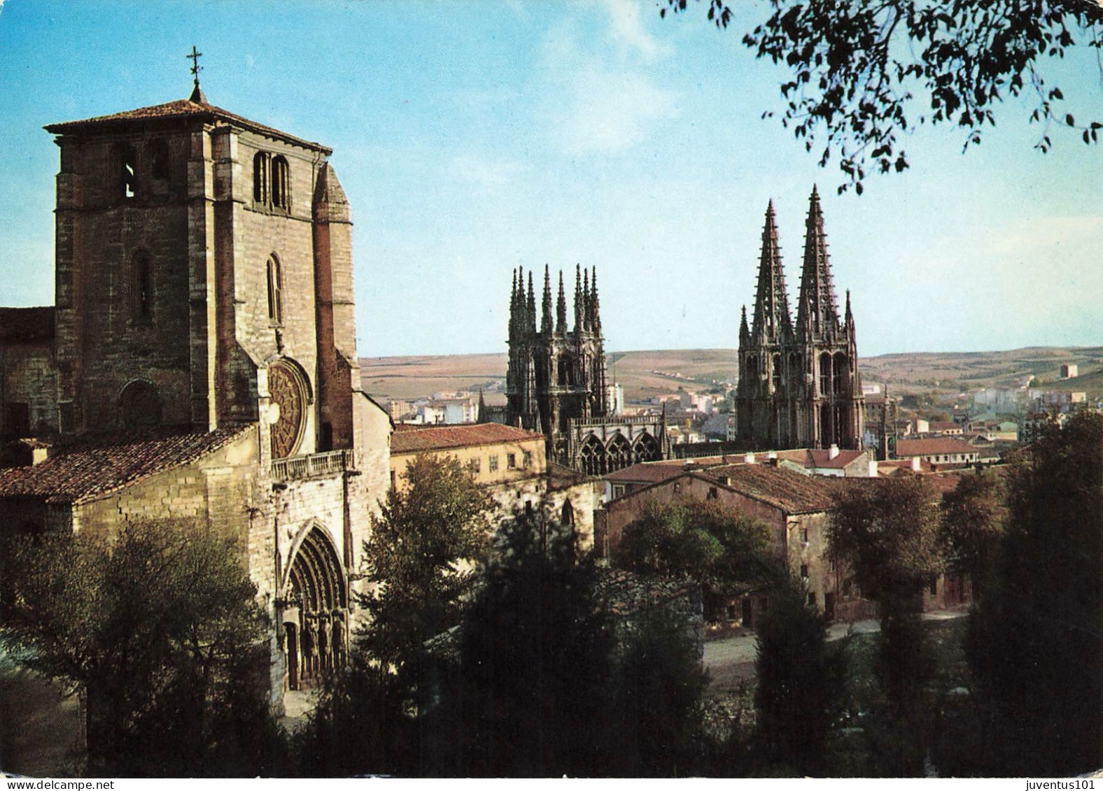 CPSM Burgos-Iglesia De San Esteban Y Catedral    L2879 - Burgos