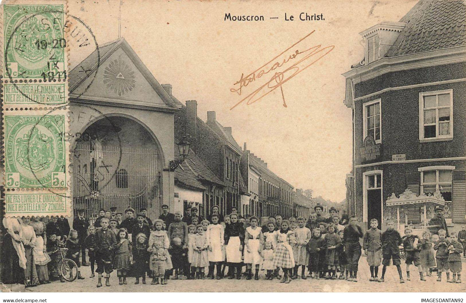 BELGIQUE #MK35705 MOUSCRON LE CHRIST - Mouscron - Moeskroen