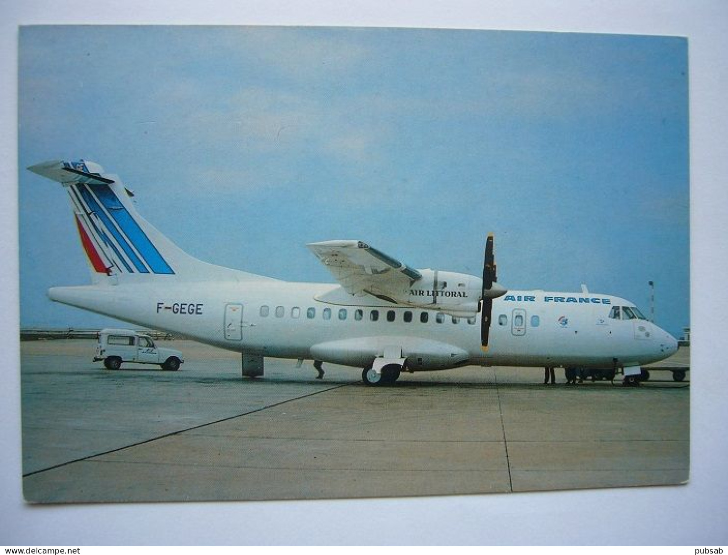 Avion / Airplane / AIR FRANCE - AIR LITTORAL / ATR 42 / Registered As F-GEGE - 1946-....: Ere Moderne