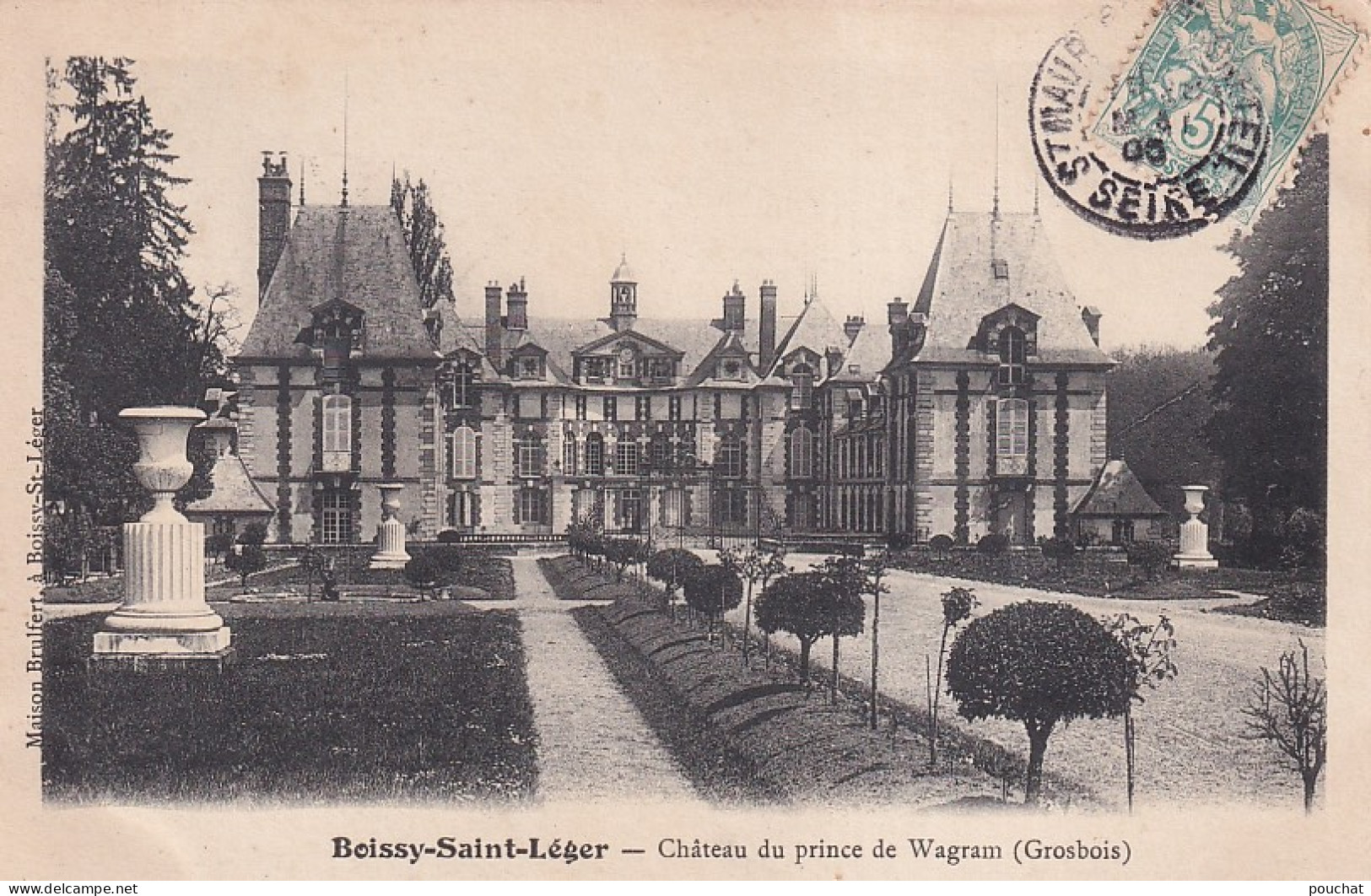 XXX Nw-(94) BOISSY SAINT LEGER - CHATEAU DU PRINCE DE WAGRAM - Boissy Saint Leger