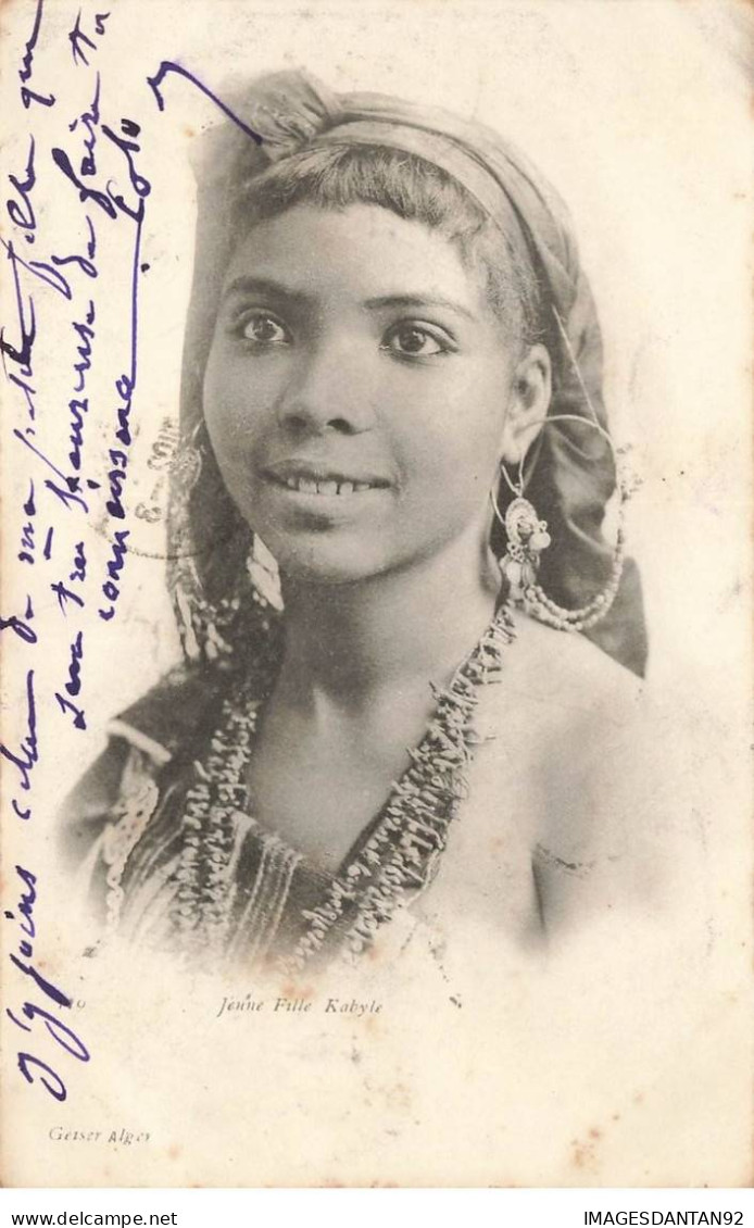 ALGERIE MK39450 JEUNE FILLE KABYLE - Femmes