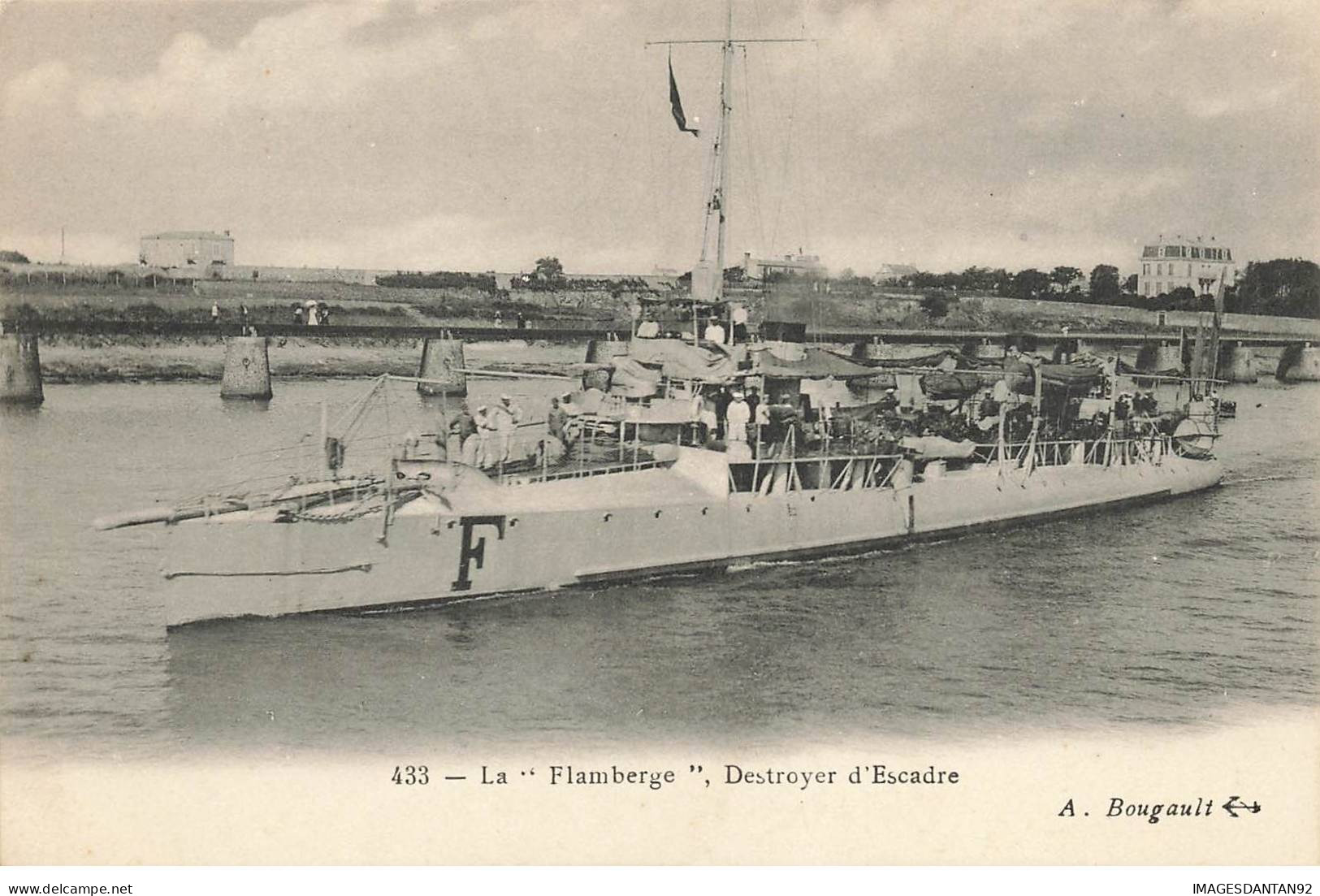 BATEAUX #MK34475 LE FLAMBERGE DESTROYER D ESCADRE - Warships