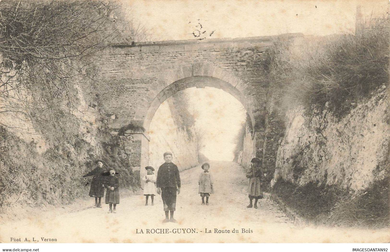 95 LA ROCHE GUYON #AS30200 LA ROUTE DU BOIS - La Roche Guyon