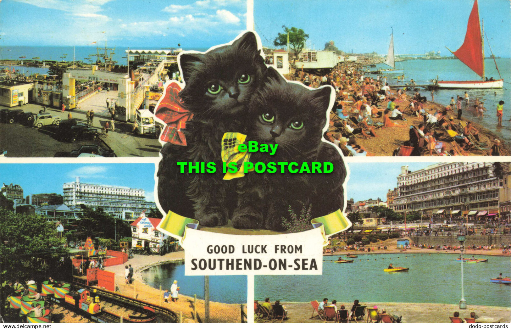 R572425 Good Luck From Southend On Sea. Multi View - World