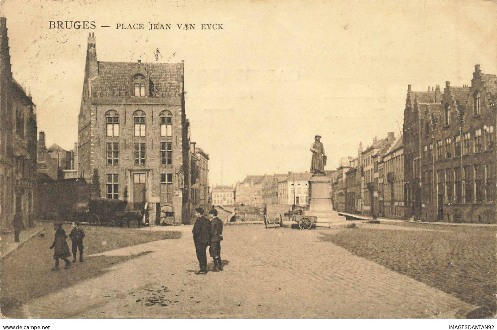 BELGIQUE #MK35848 BRUGES PLACE JEAN VAN EYCK - Brugge