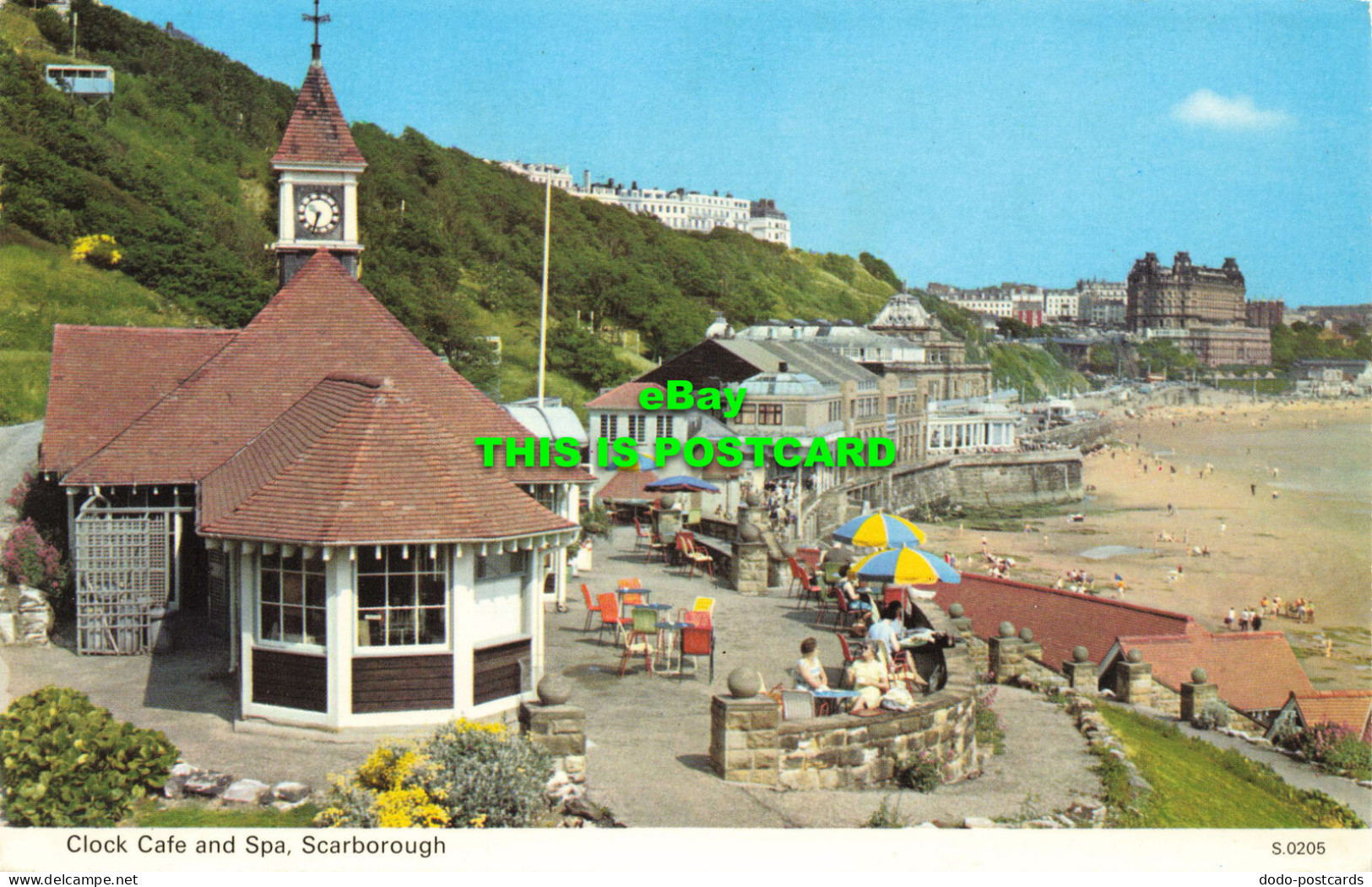R572426 Clock Cafe And Spa. Scarborough. S.0205. Dennis. 1975 - World