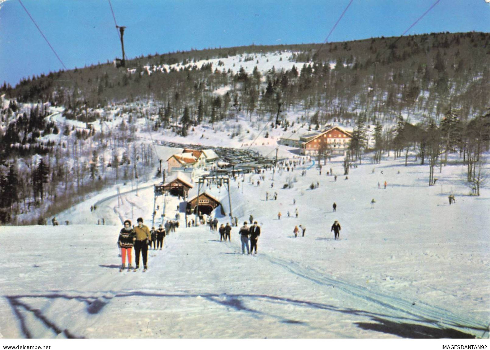 68 COL DE LA SCHLUCHT #MK33059 DEPART DES TELESKIS - Sonstige & Ohne Zuordnung