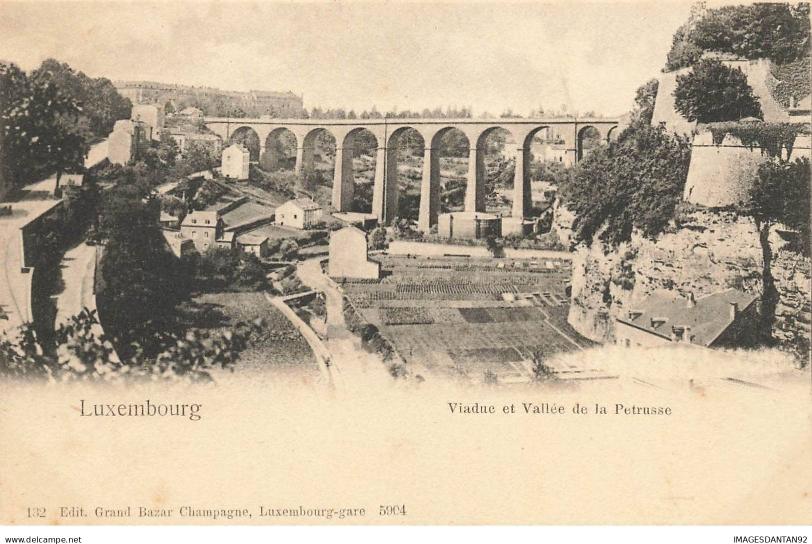 LUXEMBOURG #AS31436 LUXEMBOURG VIADUC ET VALLEE DE LA PETRUSSE - Luxemburgo - Ciudad