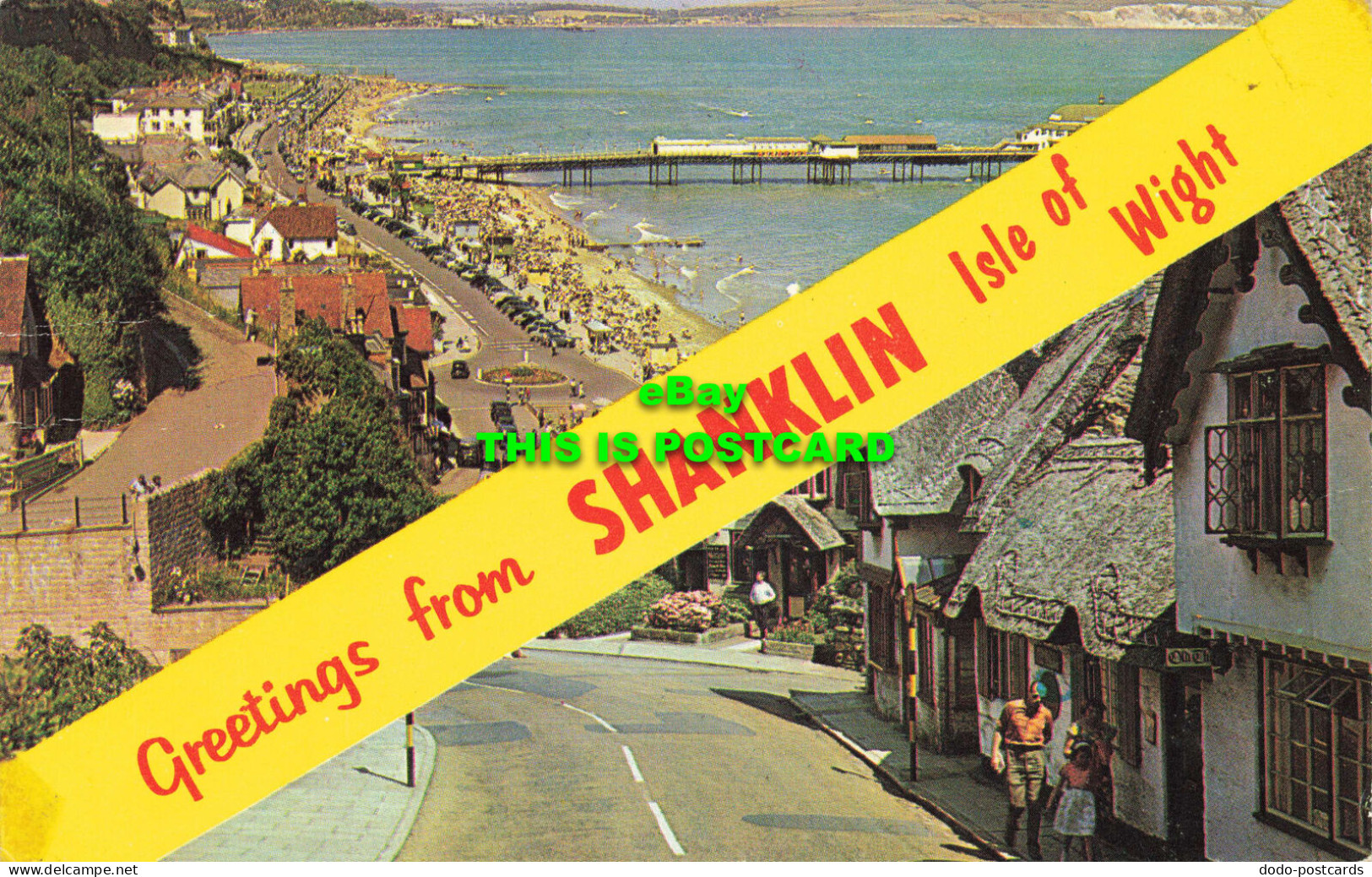 R572959 Greetings From Shanklin. Isle Of Wight. Nigh. Colourpicture Publishers. - World