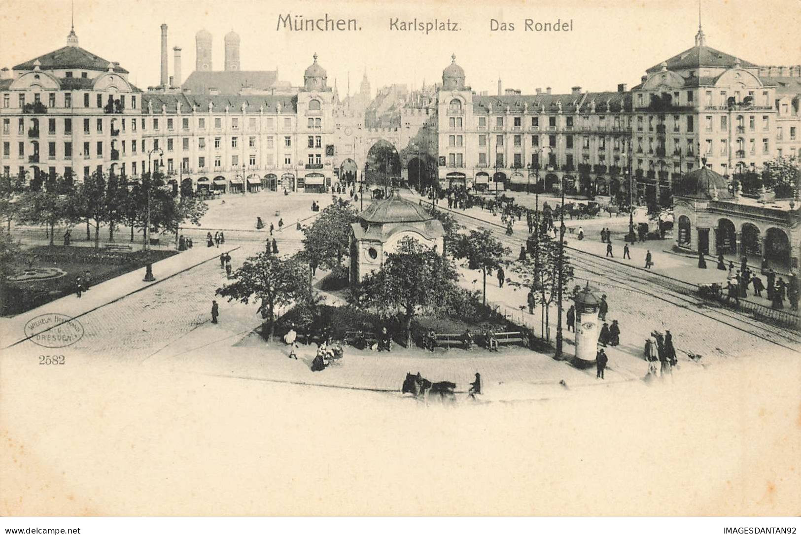 ALLEMAGNE #MK35935 MUNCHEN KARLSPLATZ DAS RONDEL - München