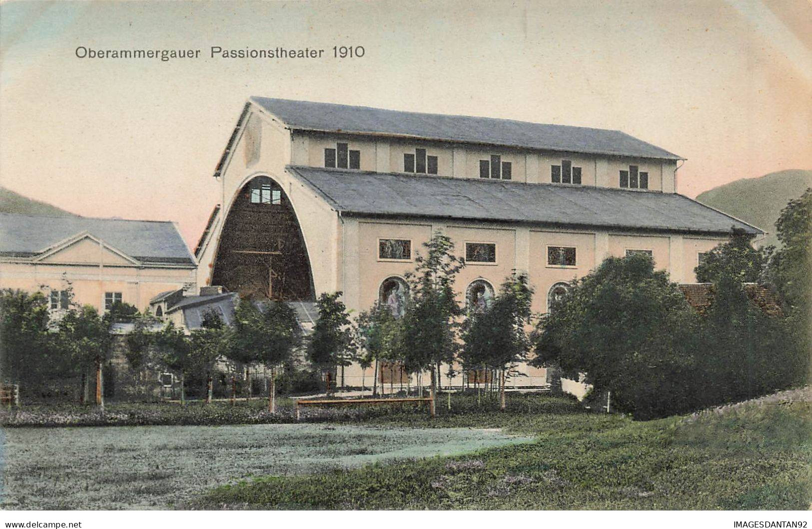 ALLEMAGNE #MK35933 OBERAMMERGAUER PASSIONSTHEATER 1910 - Oberammergau