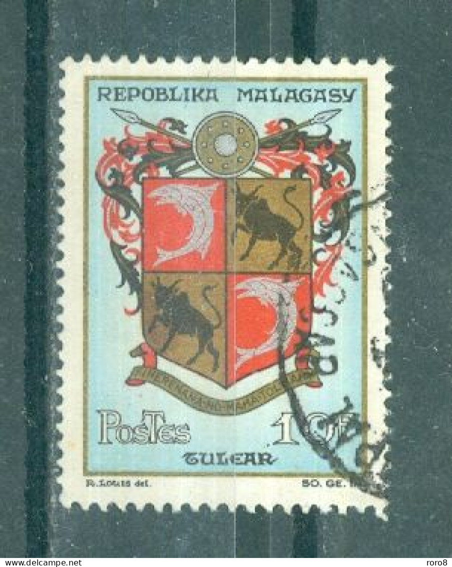MADAGASCAR - N°389 Oblitéré. Armoities. - Stamps