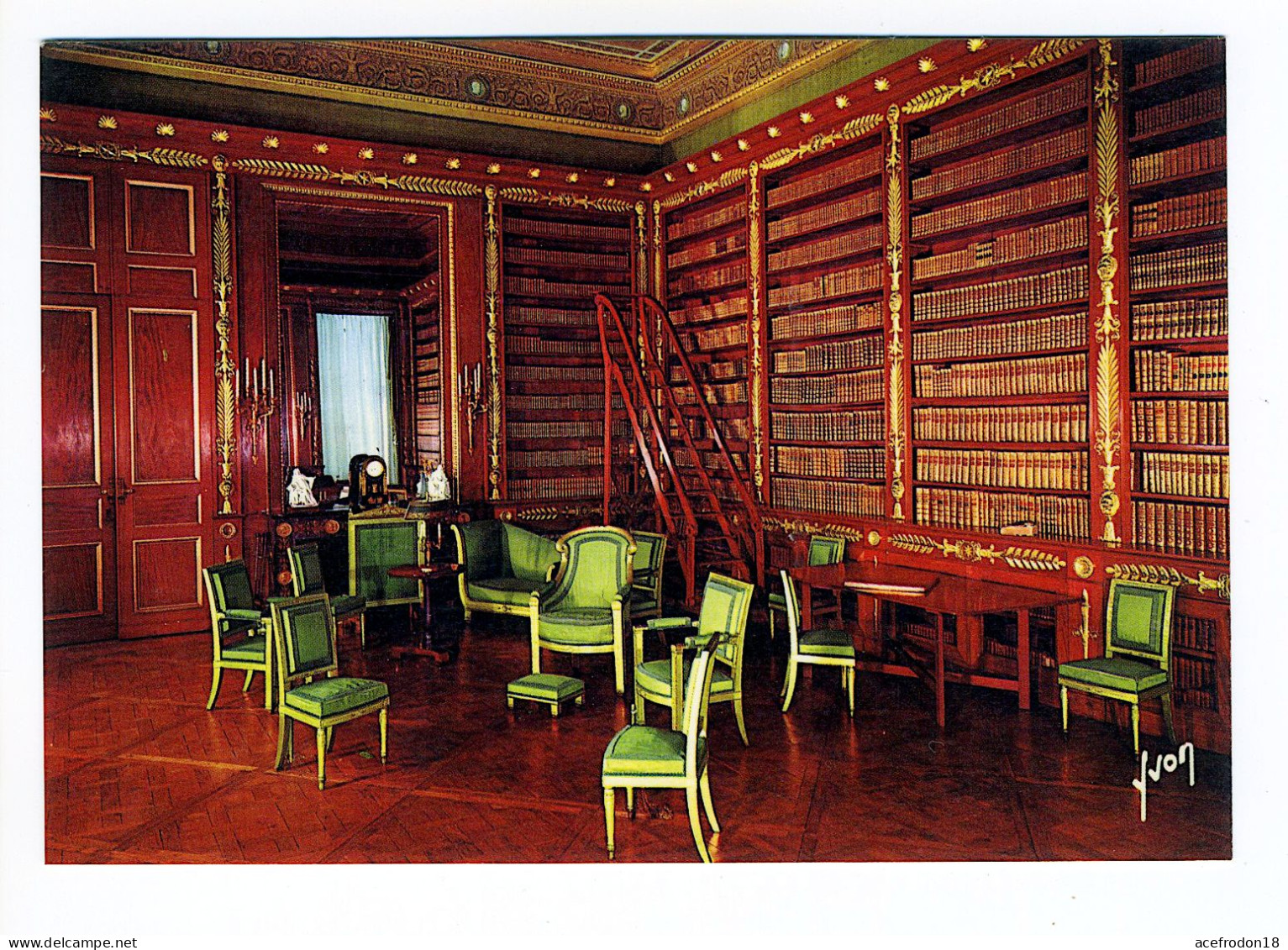 Château De Compiègne - Cabinet-Bibliothèque De L'Empereur Napoléon 1er - Compiegne