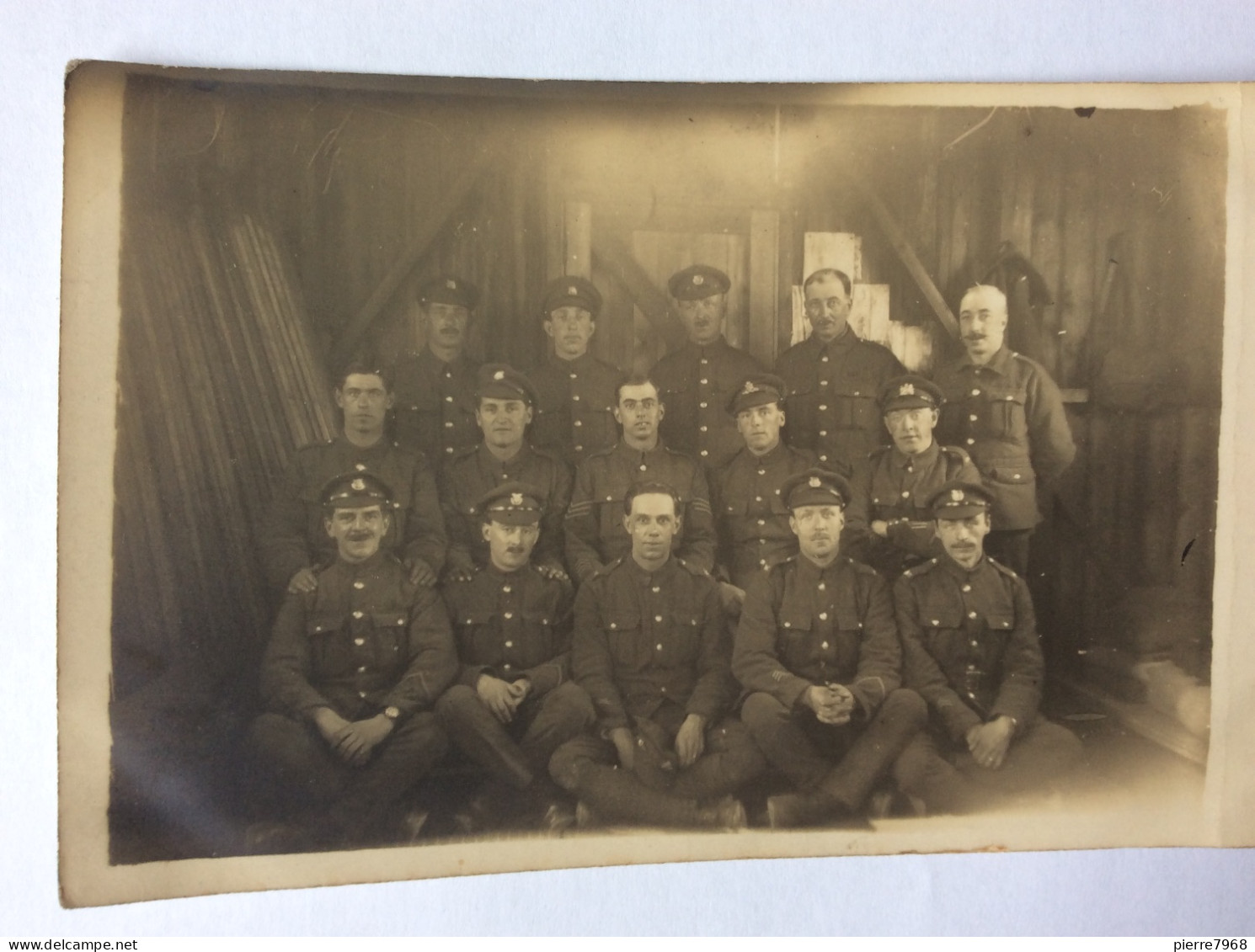 Groupe De Militaires Britanniques - Royal Army Ordnance Corps - Bergues 1919 - Guerre 1914-18