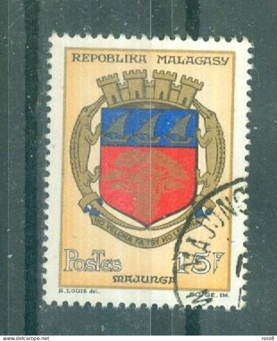 MADAGASCAR - N°390 Oblitéré. Armoiries. - Briefmarken