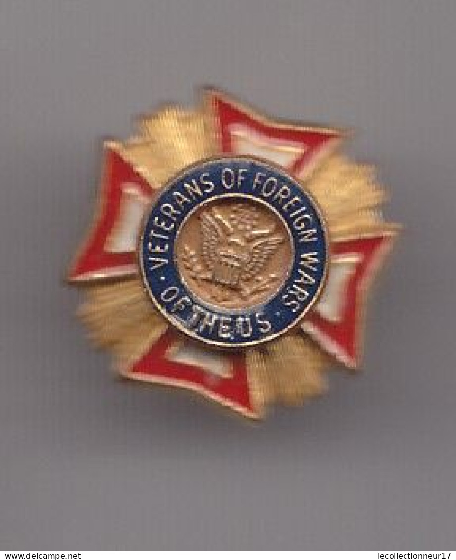 Pin's Oftheus Vétérans Of Foreign Wars Croix De Guerre  Réf 8036 - Militair & Leger