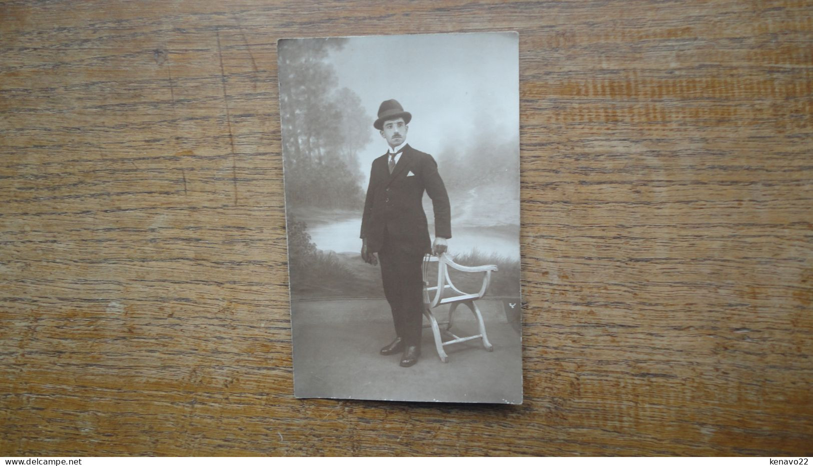 Ancienne Carte Photo , D'un Jeune Homme - Anonyme Personen