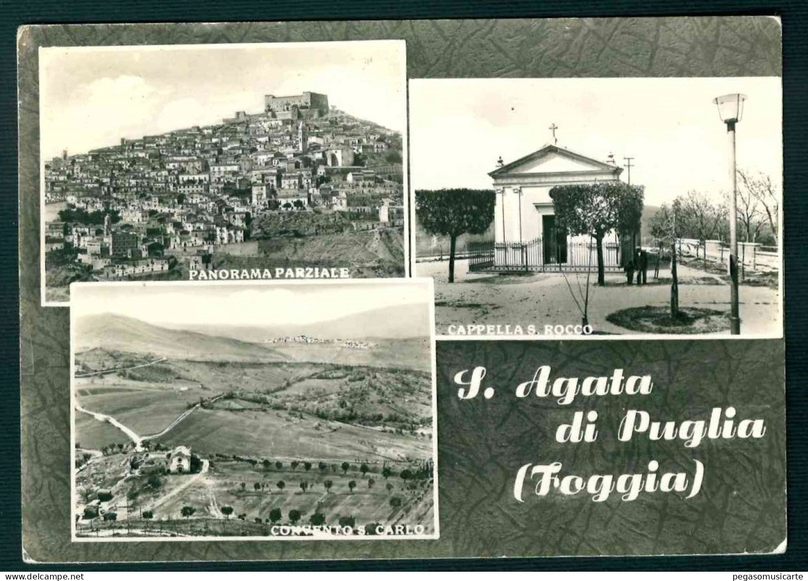 BF148 S AGATA DI PUGLIA - FOGGIA - 3 VEDUTE 1968 - Otros & Sin Clasificación