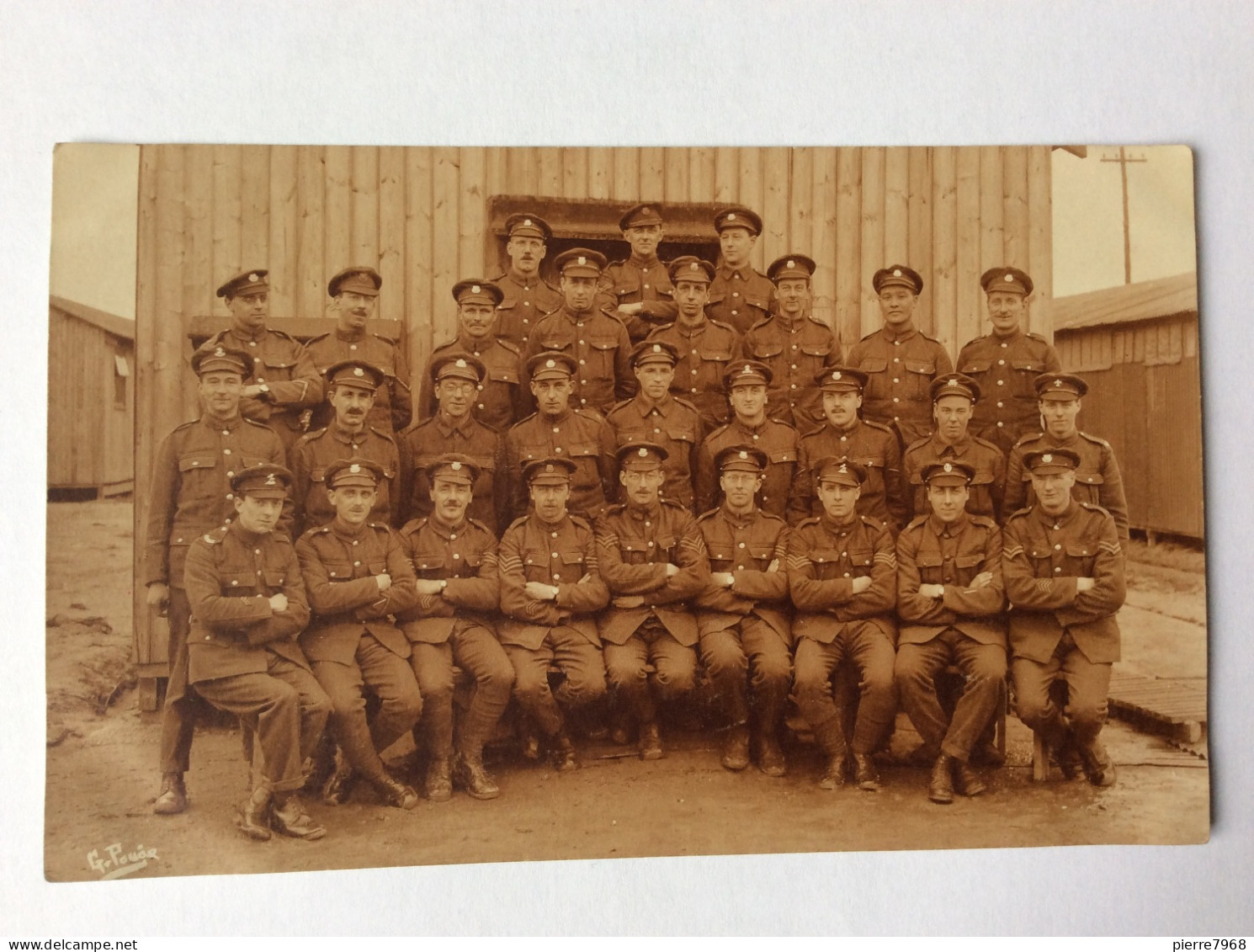 Groupe De Militaires Britanniques - RAOC - Royal Army Ordnance Corps - Bergues 1919 - Guerre 1914-18