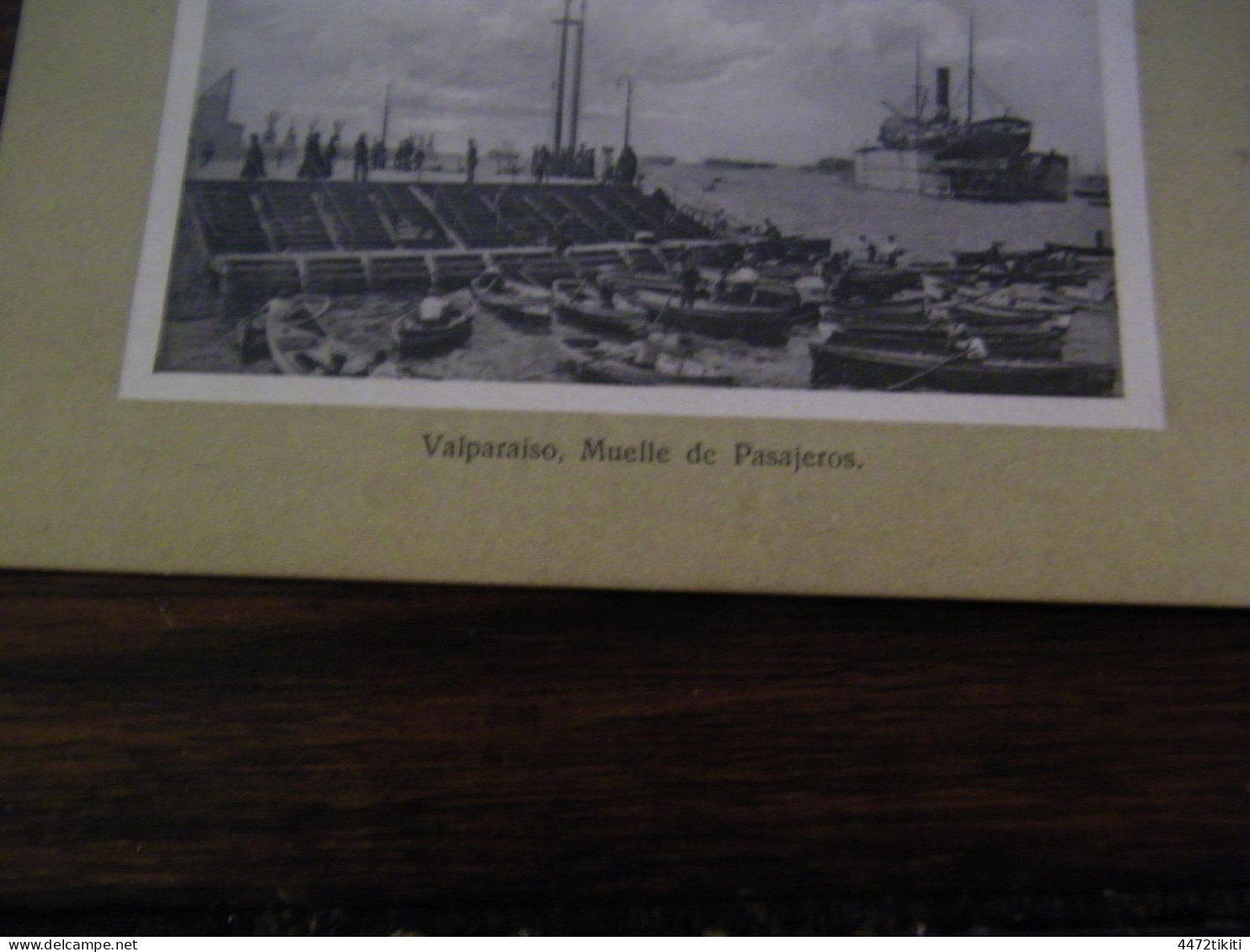 CPA - Amérique - Chili - Valparaiso - Muelle De Pasajeros - 1910 - SUP (HV 74) - Cile