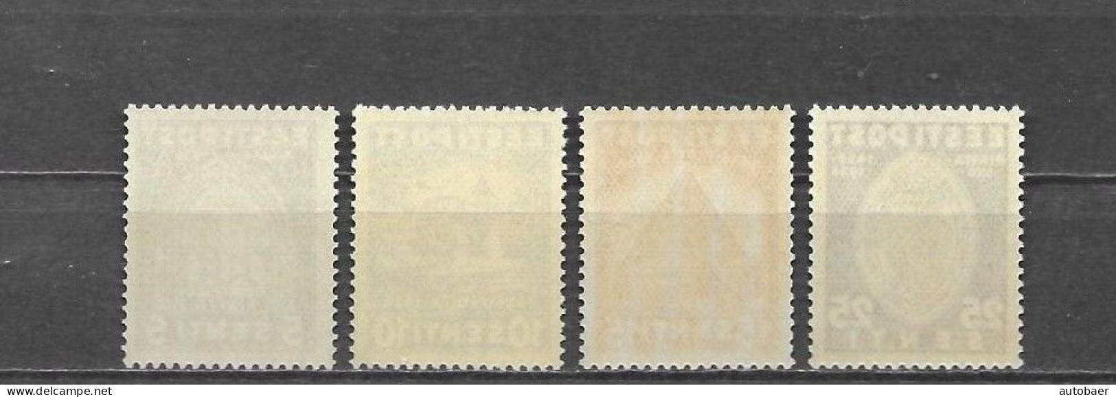 Estonia Estland Estonie 1936 500 Years St Brigitta Bridget's Convent Mi.No. 120-23 SG 126-9 Sc 134-37 MNH ** Neuf Postfr - Estonia