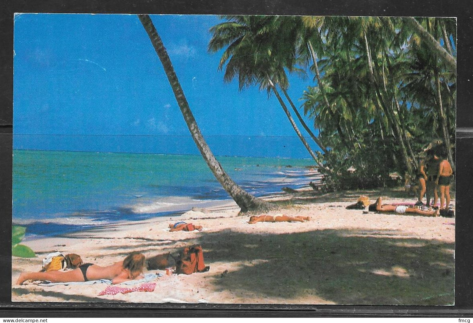 Trinidad, Tobago, Pigeon Point Beach, Mailed 1983 - Autres & Non Classés
