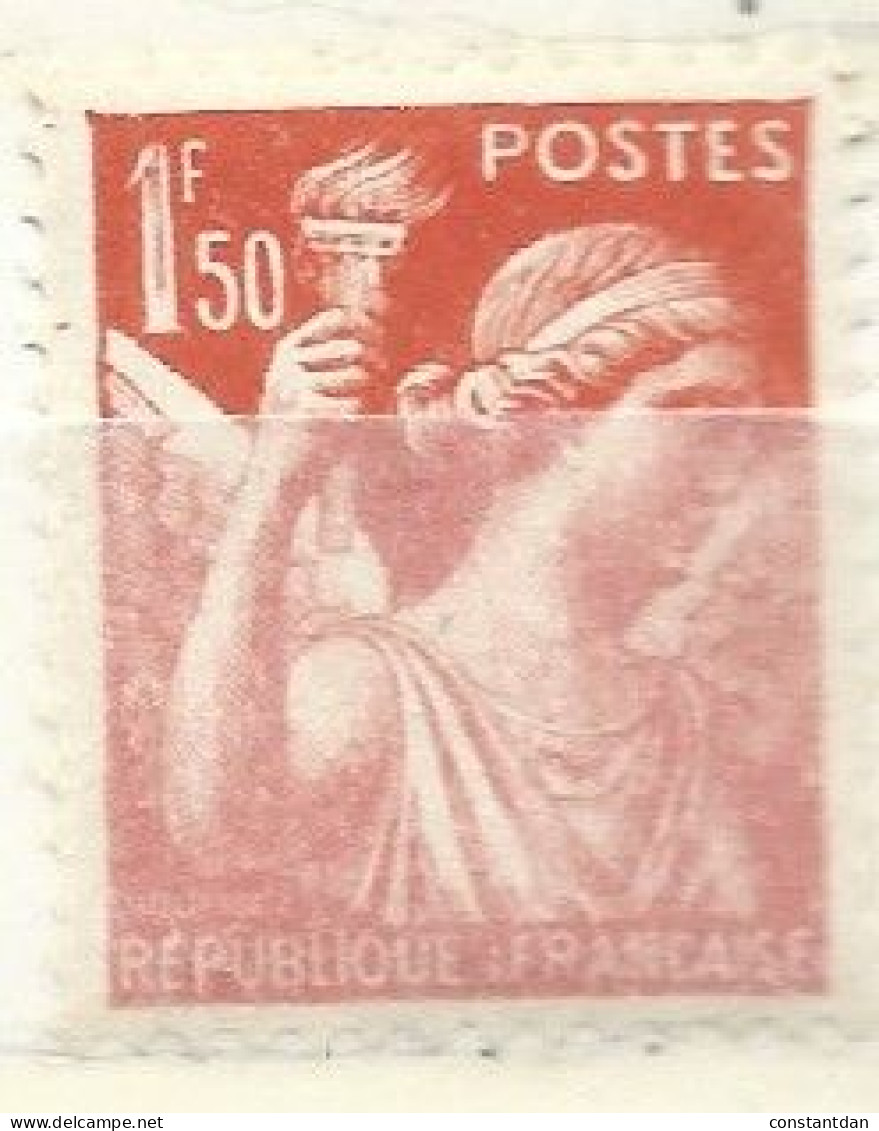 FRANCE N+ 435 1F50 ORANGE TYPE IRIS TRAIT ORANGE DANS LE 1 DE 1.50 NEUF SANS CHARNIERE - Unused Stamps