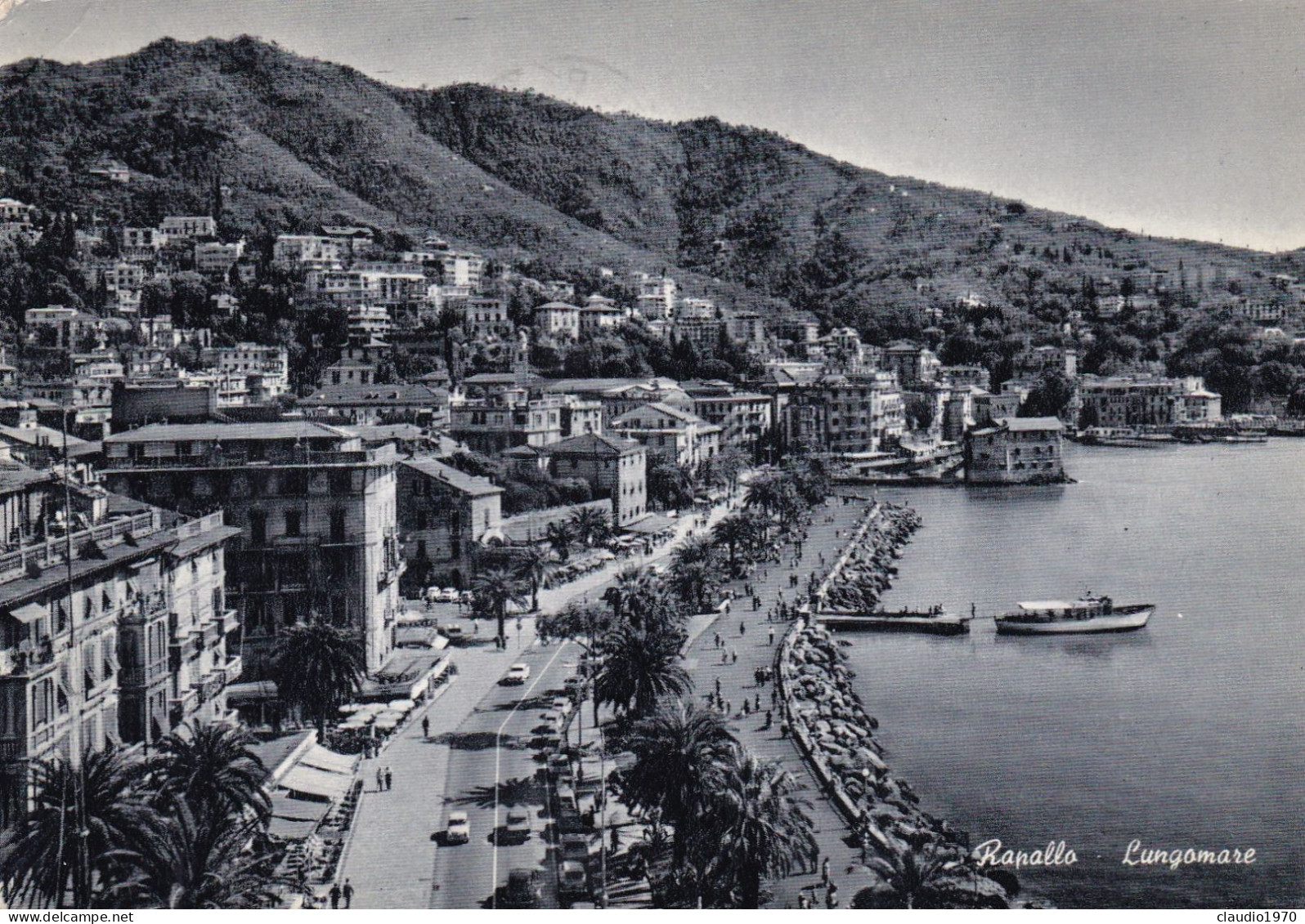 RAPALLO- GENOVA  - CARTOLINA - LUNGOMARE - VIAGGIATA PER MILANO - 1968 - Genova (Genoa)