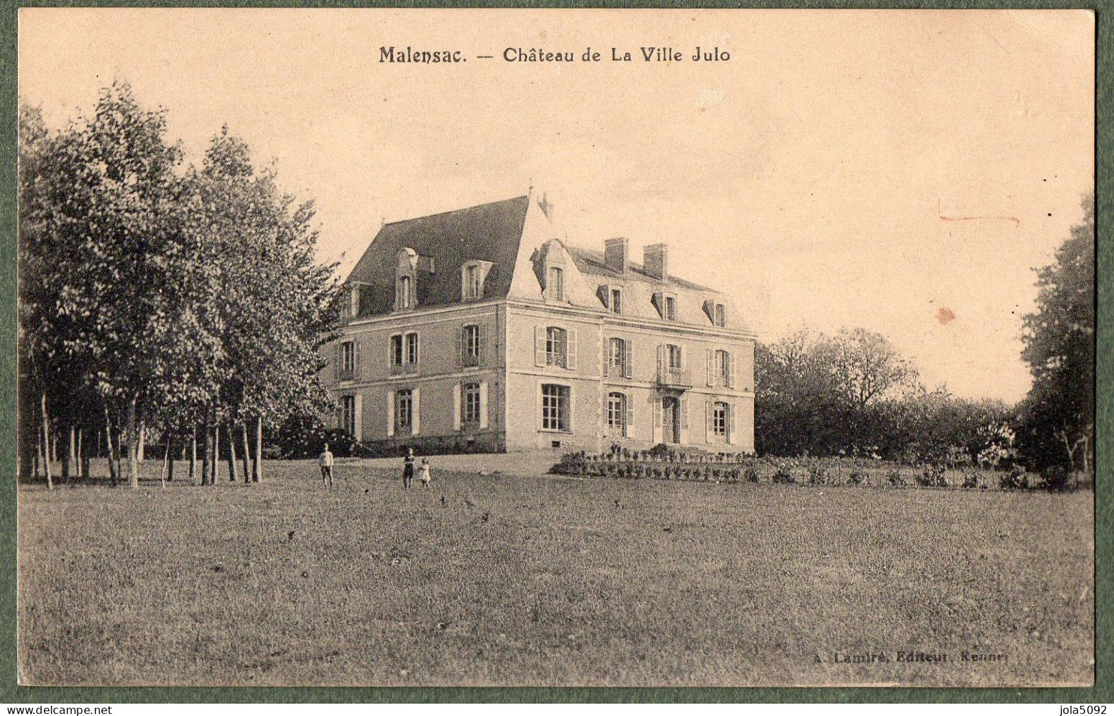 56 + MALENSAC - Château De La Ville Julo - Sonstige & Ohne Zuordnung