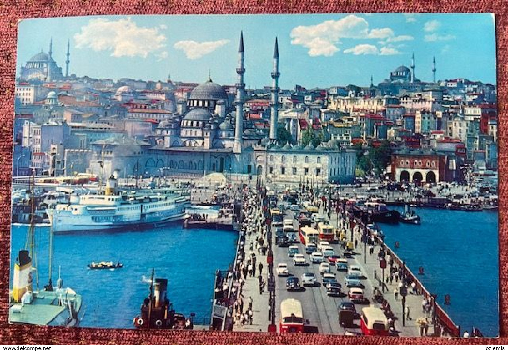 TURKEY,TURKEI,TURQUIE ,ISTANBUL,GALATA ,BRIDGE  ,POSTCARD - Turquie
