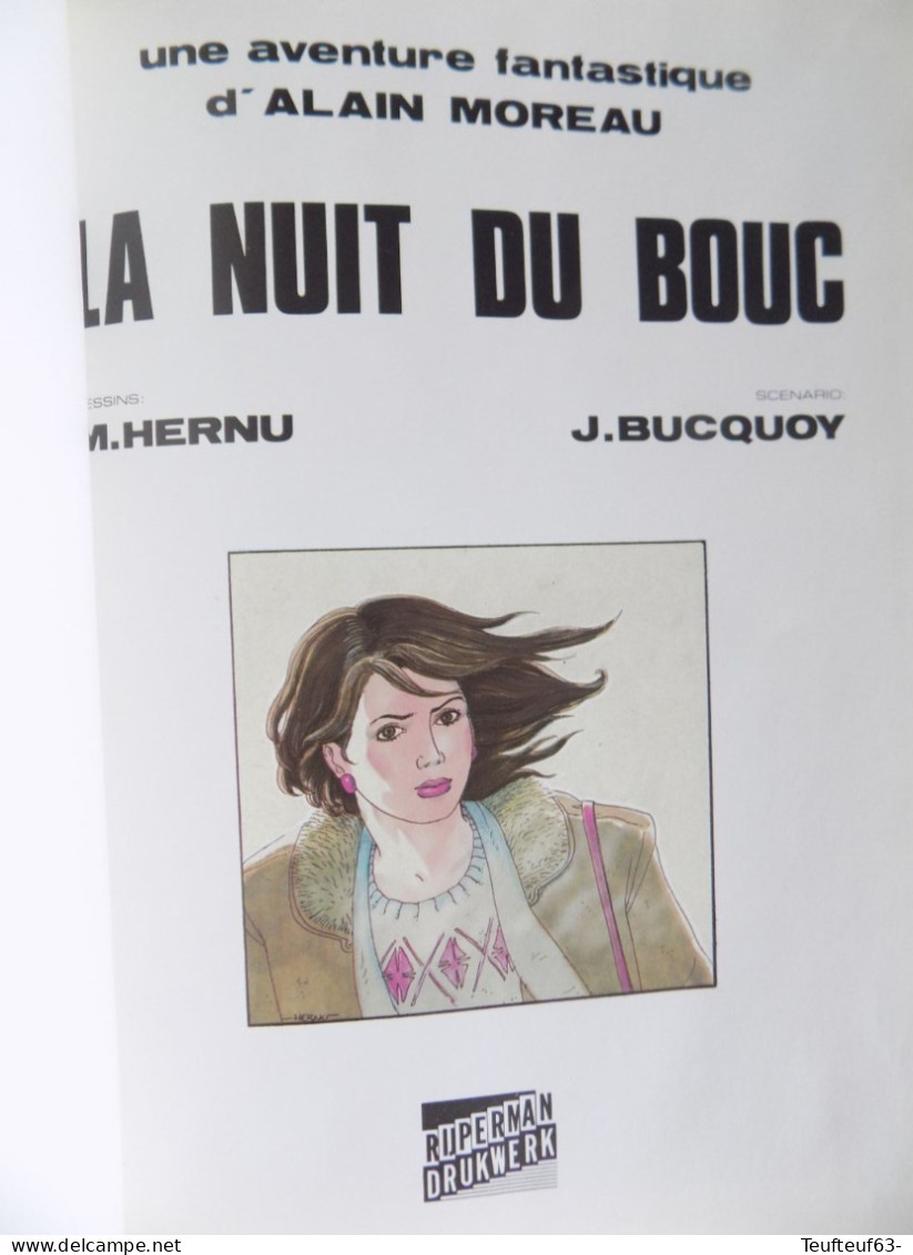 TT Alain Moreau : La Nuit Du Bouc - First Copies
