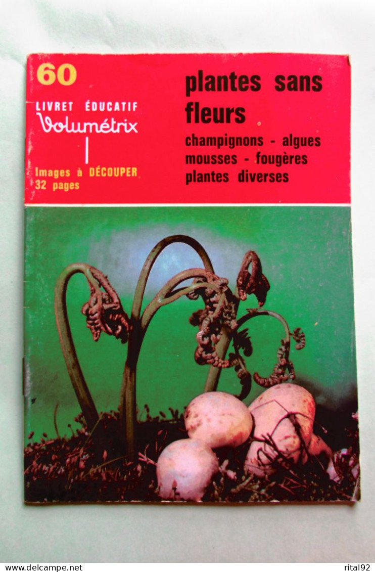VOLUMETRIX - Livret Educatif Images à Découper - Edition 1979 - Learning Cards