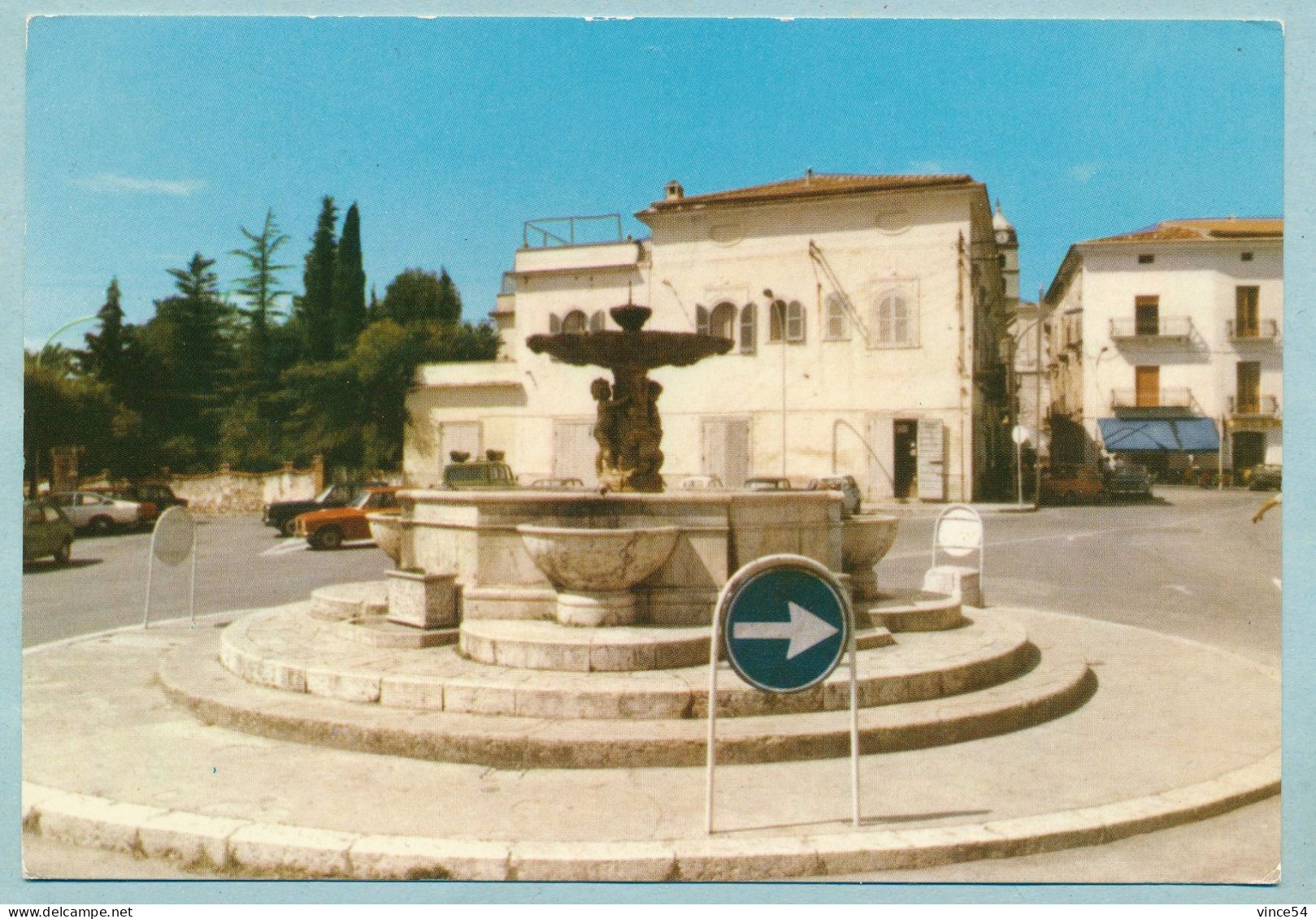 CERVARO - Piazza V. Casaburi E Fontana Dei Putti - Frosinone