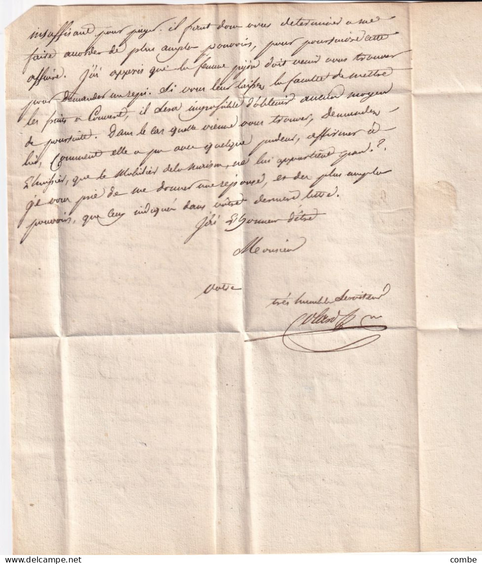 LETTRE. 6 MAI 1827. 115/CAYLUS. TARN ET GARONNE. DE VERFEIL. POUR VILLEFRANCHE D'AVEYRON. TAXE 2 - 1801-1848: Precursors XIX