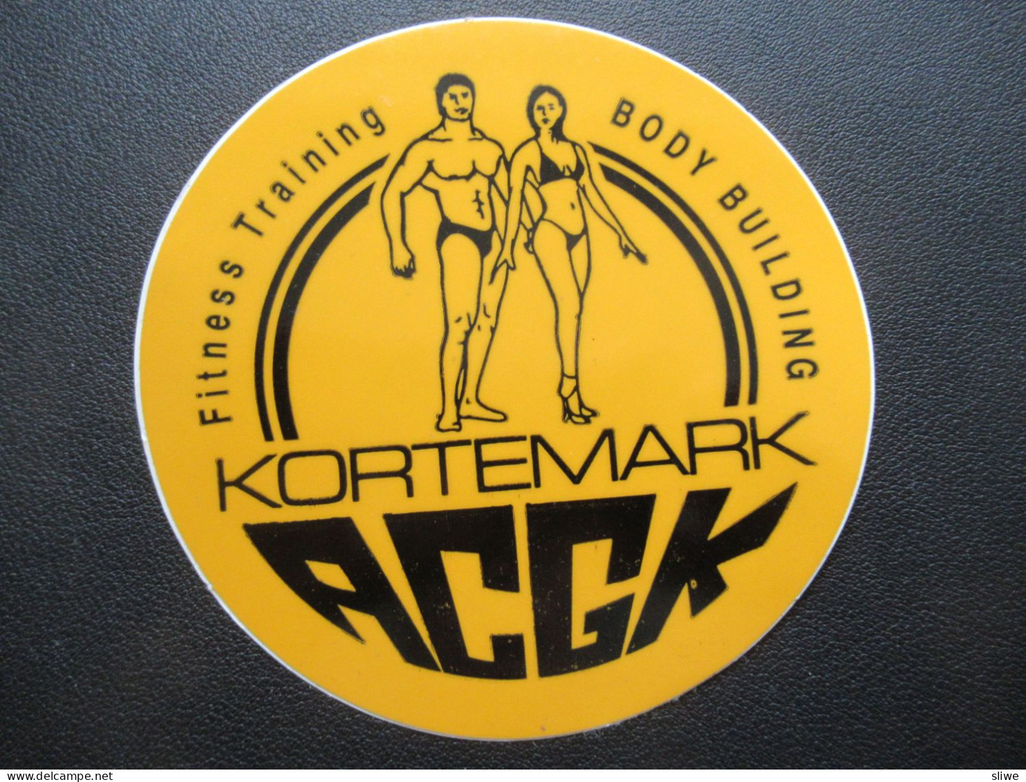 Autocollant -  Sticker Bodybuilding Kortemark ACGK - GYM - Muscle - Stickers