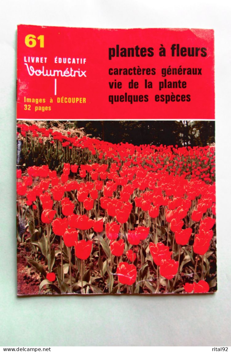 VOLUMETRIX - Livret Educatif Images à Découper - Edition 1979 - Learning Cards