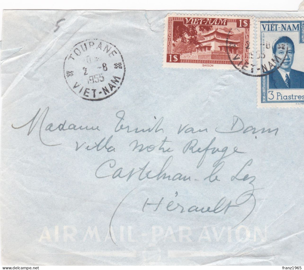 From Vietnam To France - 1955 - Vietnam