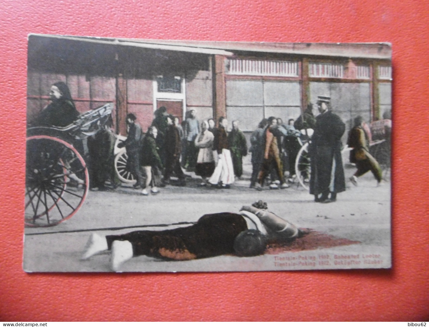 TIENTSIN - PEKING  ( CHINE ) 1912 - BEHEADED LOOTER - China