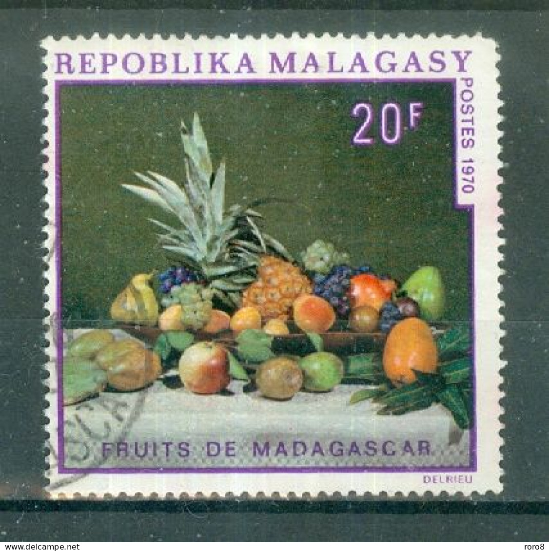 MADAGASCAR - N°476 Oblitéré. Fruits De Madagascar. - Madagascar (1960-...)