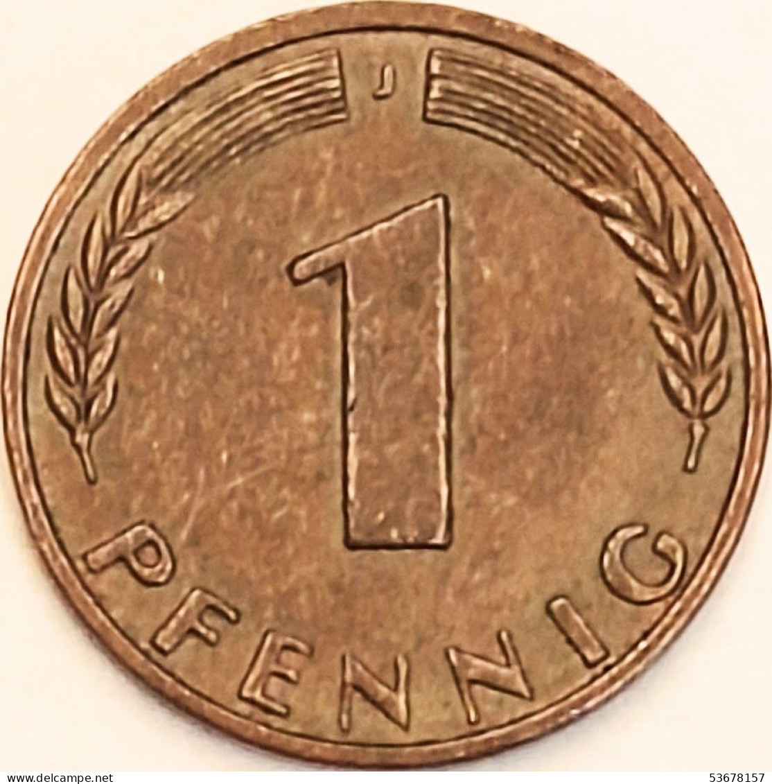 Germany Federal Republic - Pfennig 1950 J, KM# 105 (#4451) - 1 Pfennig