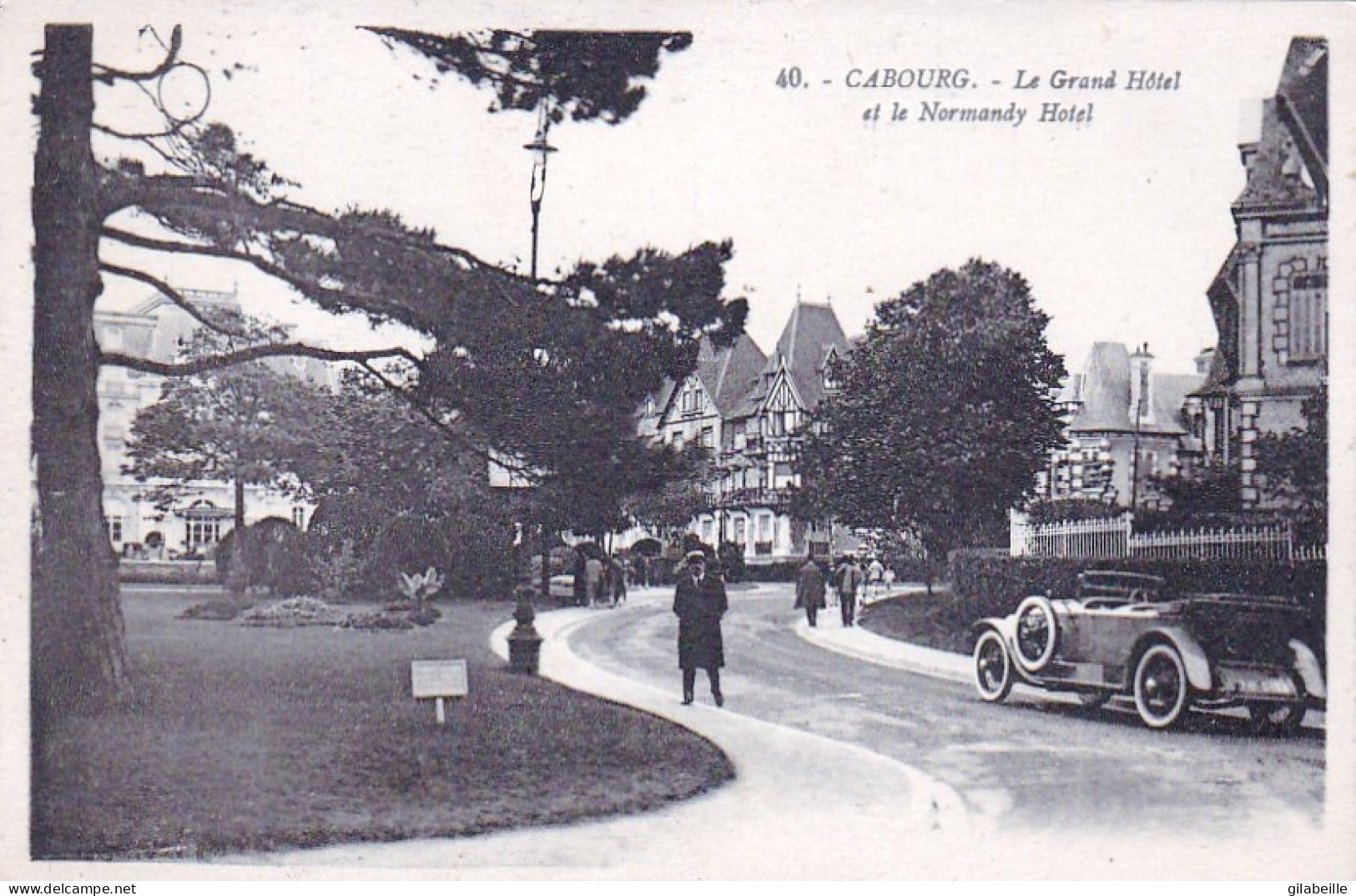 14 - CABOURG - Le Grand Hotel Et Le Normandy Hotel - Cabourg