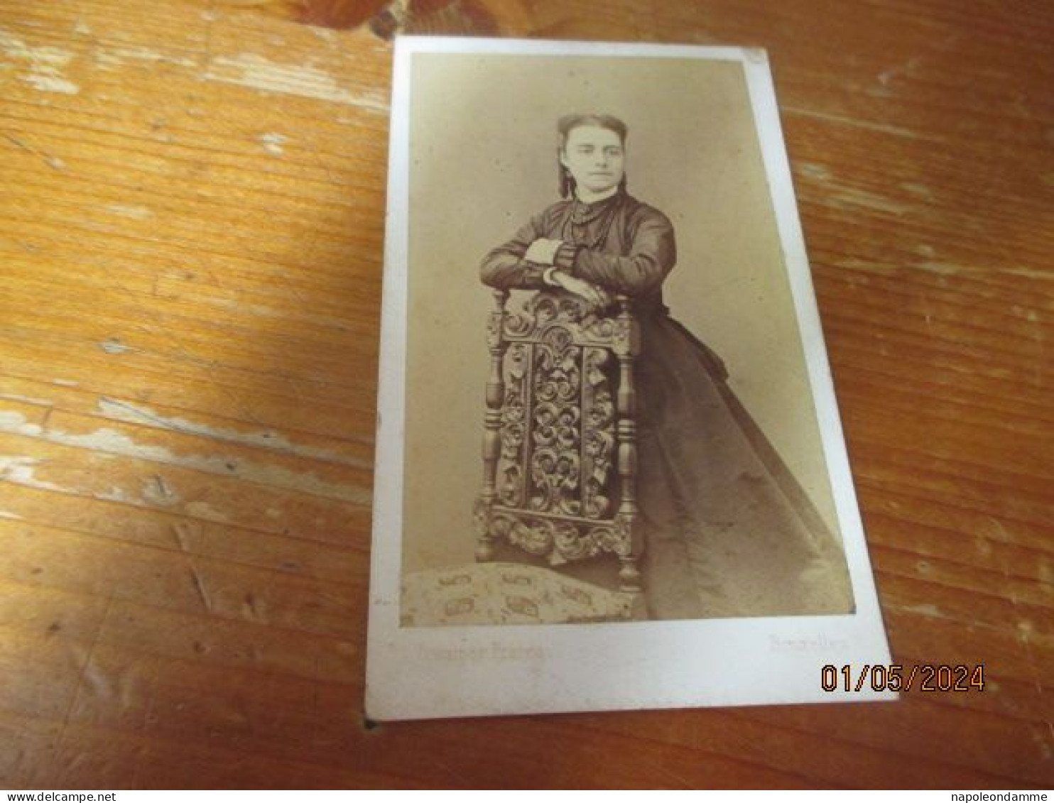 Foto Cdv,edit Trumper Freres, Bruxelles - Oud (voor 1900)