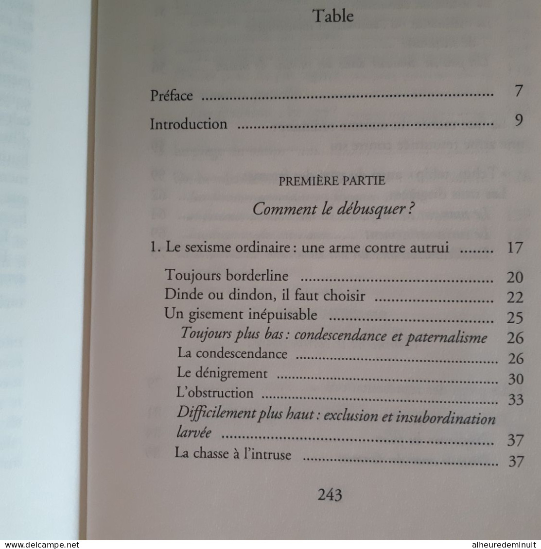 PETIT TRAITE CONTRE LE SEXISME ORDINAIRE"Brigitte Grésy" - Sociologia