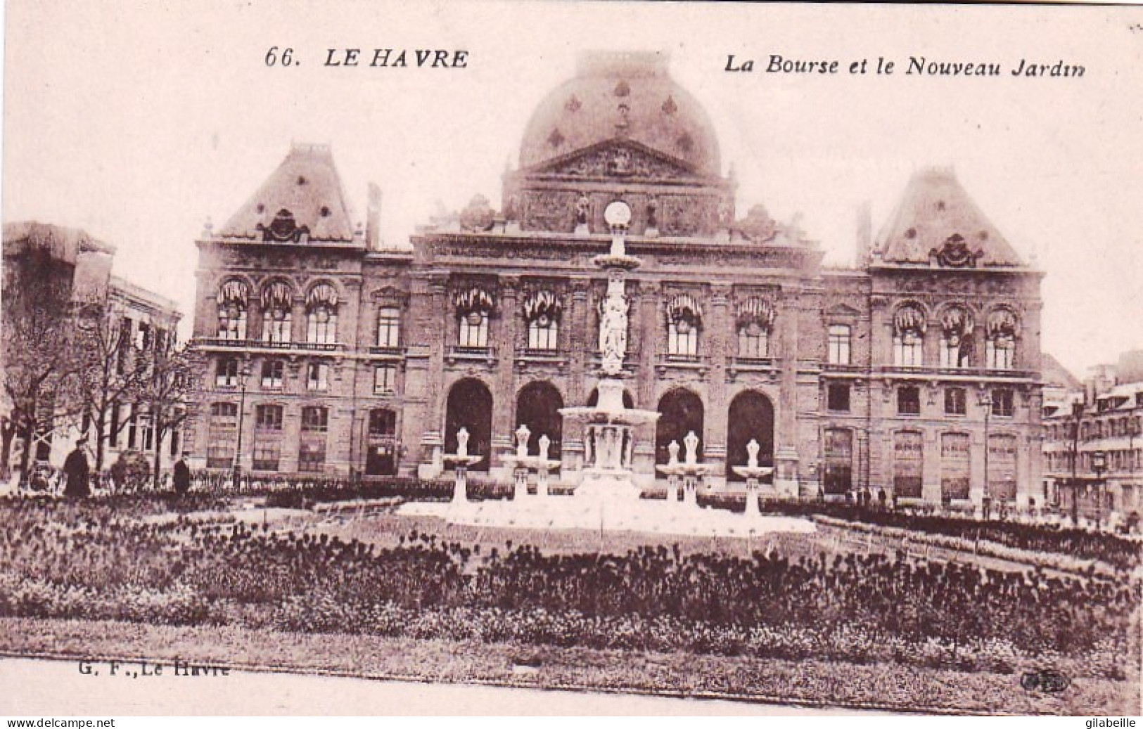 76 - LE HAVRE -  La Bourse Et Le Nouveau Jardin - Unclassified