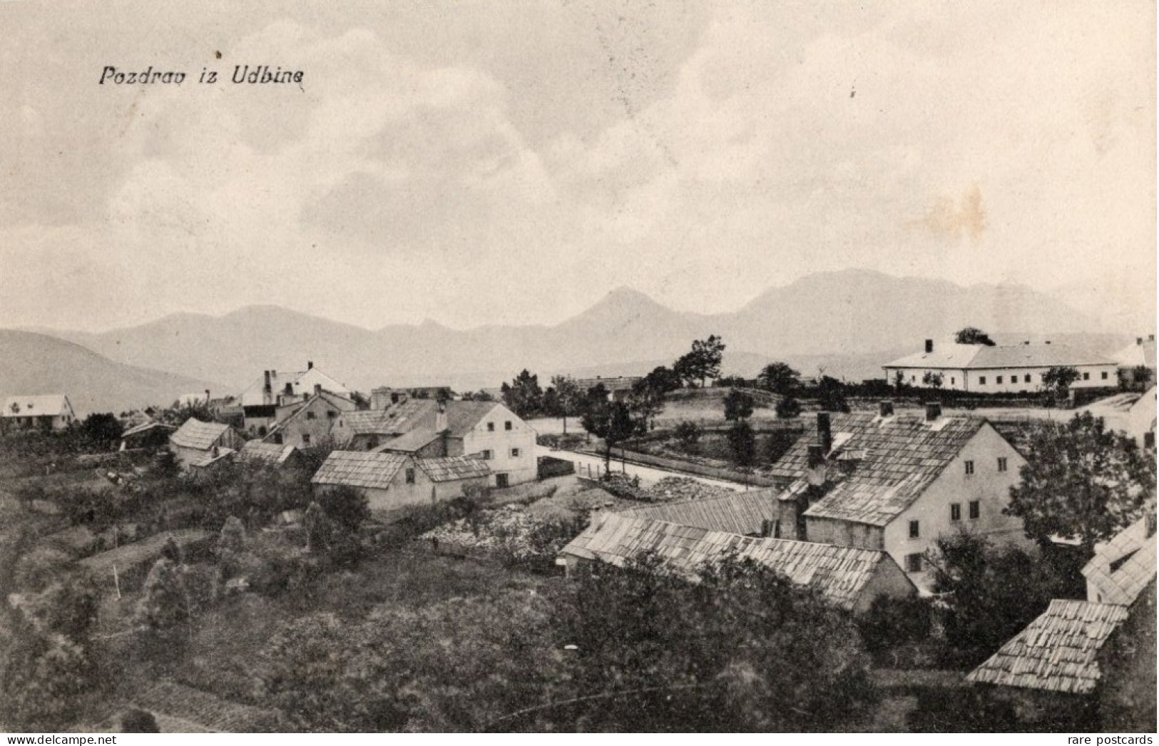 Udbina 1907 - Lika - Mosinger - Croacia