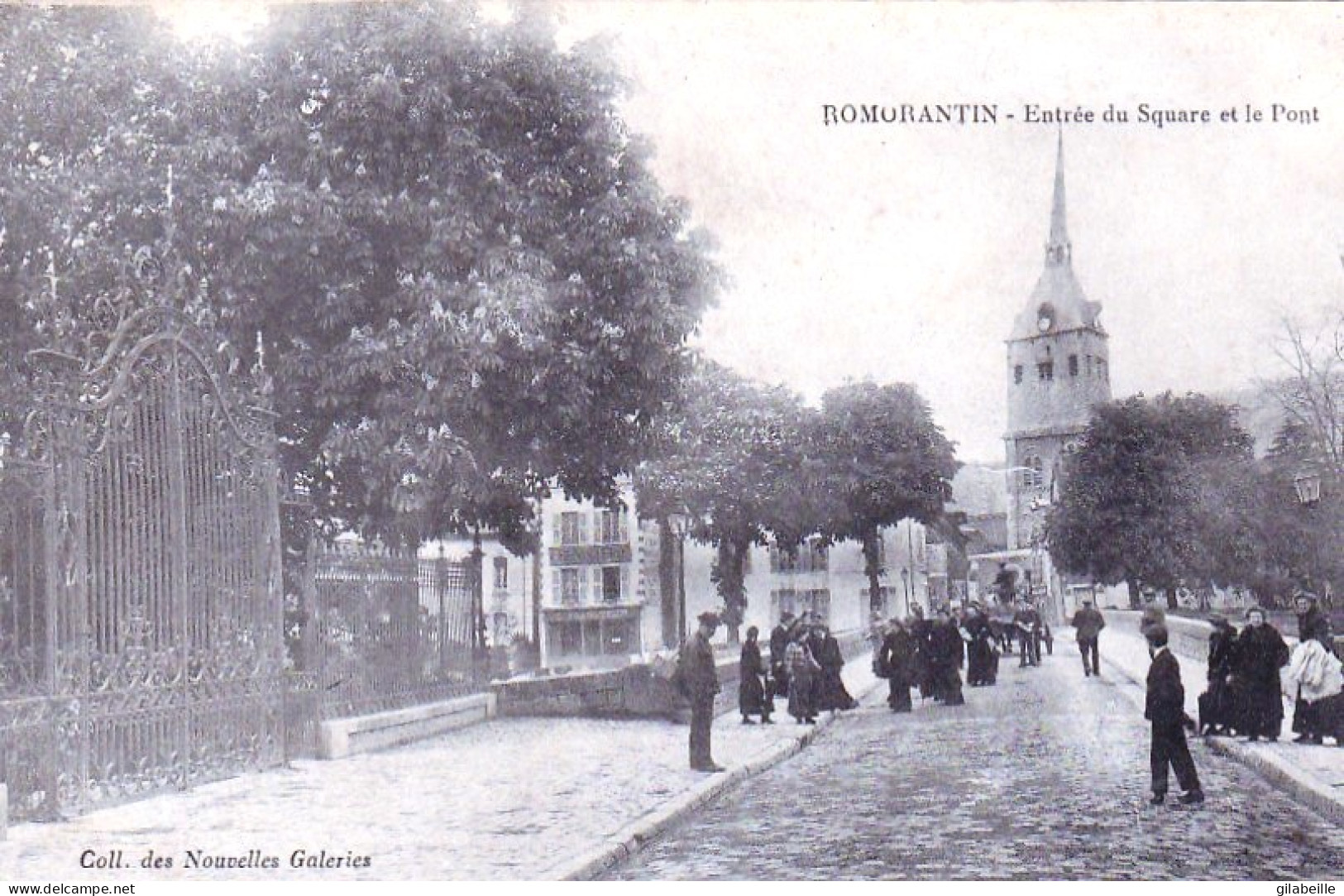 41 - ROMORANTIN - Entrée Du Square Et Le Pont - Romorantin