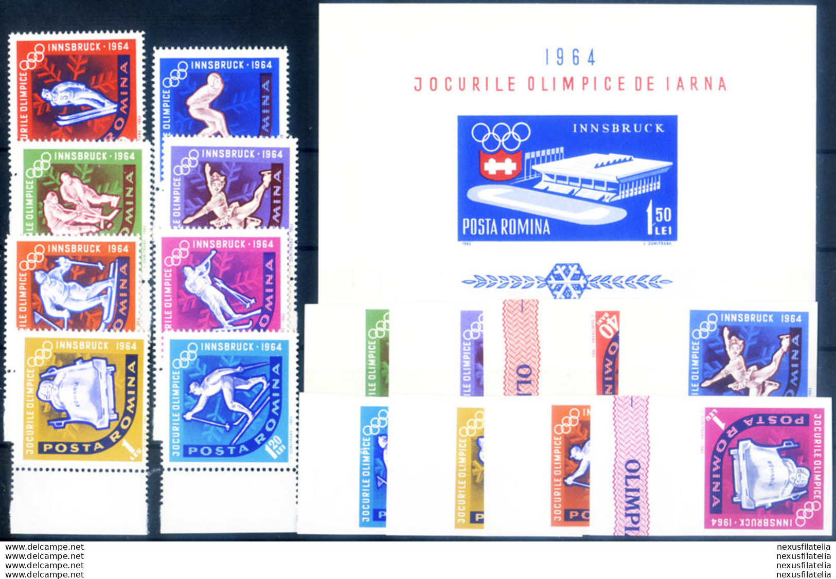 Sport. Olimpiadi Innsbruck 1963. - Altri & Non Classificati