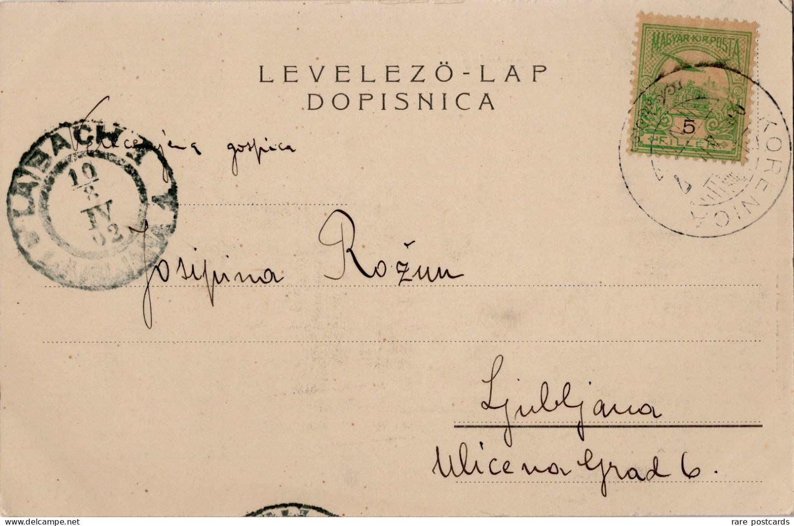 Korenica 1902 - Lika - Mosinger - Srpska Pravoslavna Crkva - Croazia